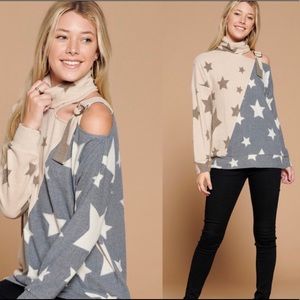 Gorgeous🔥Star soft sweater-complicated neckline